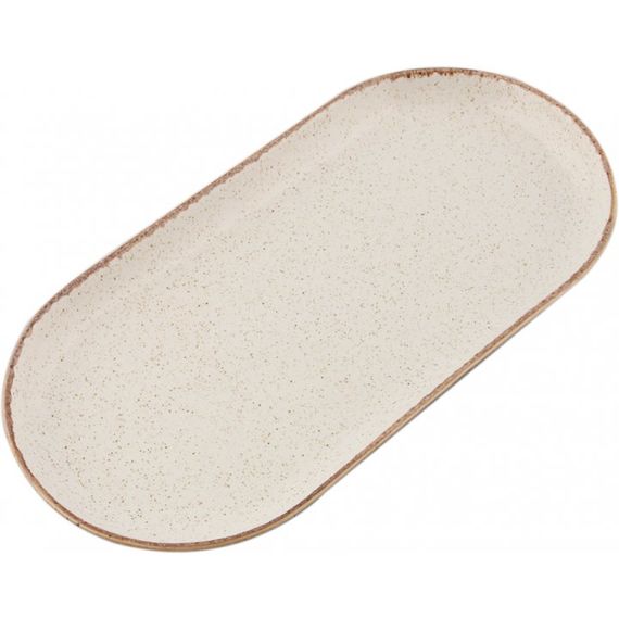 Блюдо овальное 30х15 см, Seasons Бежевый, Porland, изображение 2