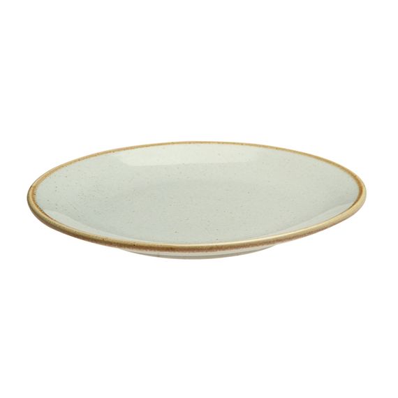 Тарелка 18 см безбортовая, Seasons Серый, Porland, изображение 4