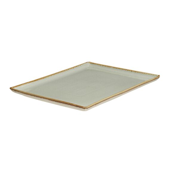 Блюдо прямоугольное 21х27см, Seasons Серый, Porland, изображение 4