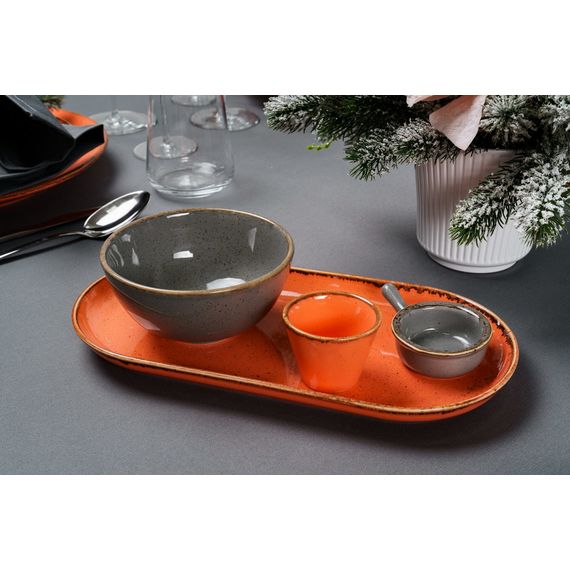 Тарелка для пиццы 32 см, Seasons Оранжевый, Porland, изображение 9