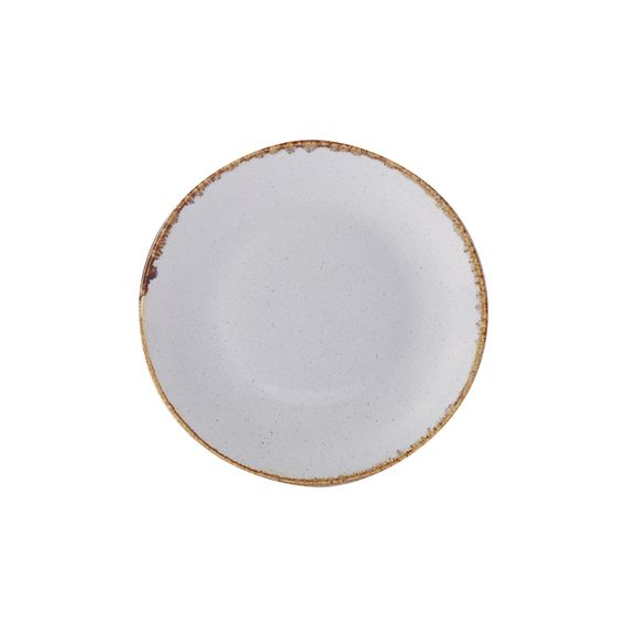 Тарелка 24 см безбортовая, Seasons Серый, Porland, изображение 2