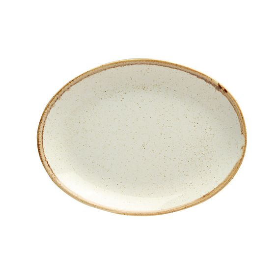 Блюдо овальное 31х24 см, Seasons Бежевый, Porland, изображение 2