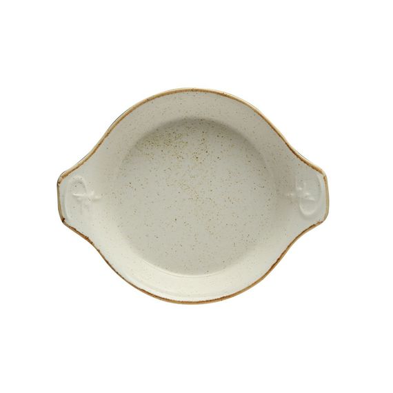 Форма для запекания d 21 см h 5,5 см (L c ручками 27 см), Seasons Бежевый, Porland, изображение 2