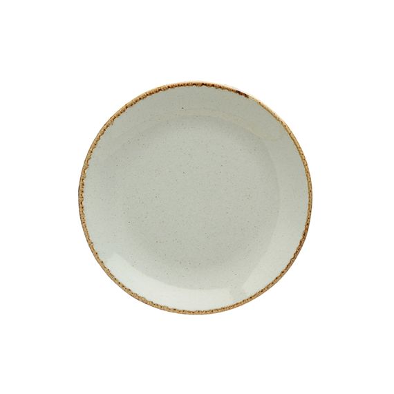 Тарелка 24 см безбортовая, Seasons Серый, Porland, изображение 3