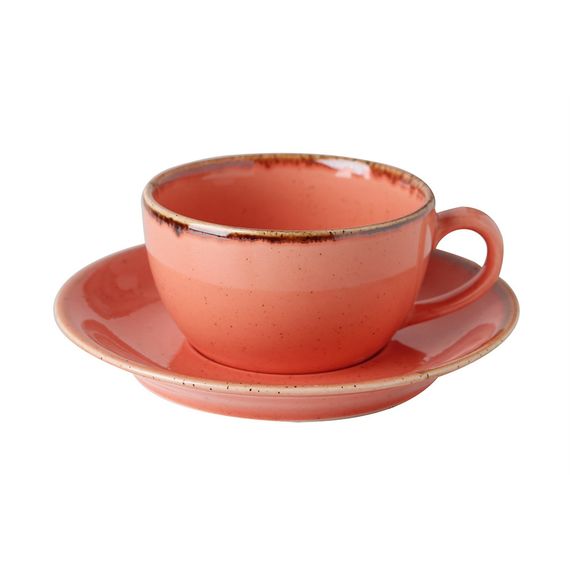 Блюдце 16 см, Seasons Оранжевый, Porland, изображение 7