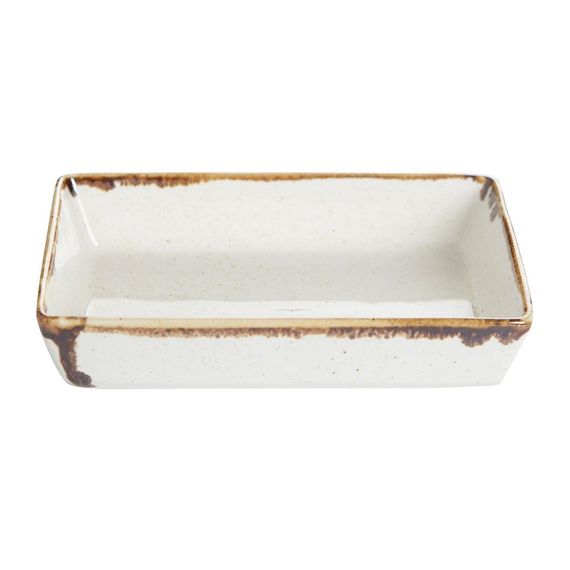 Блюдо прямоугольное 13,7х8,5 см h 3 см, Seasons Бежевый, Porland