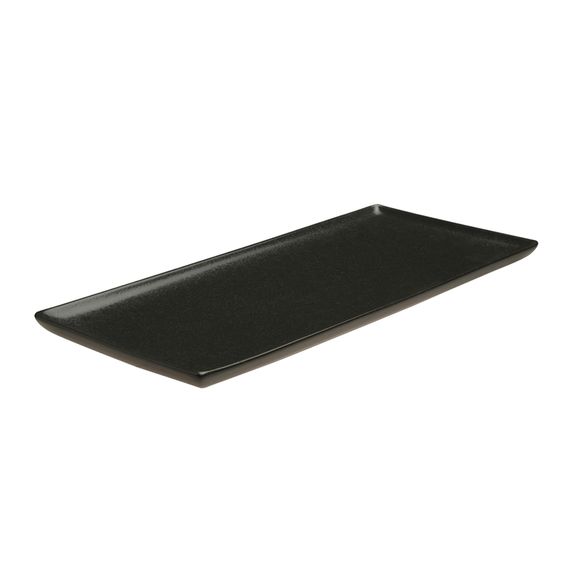 Блюдо прямоугольное 35х16 см, Seasons Черный, Porland, изображение 4