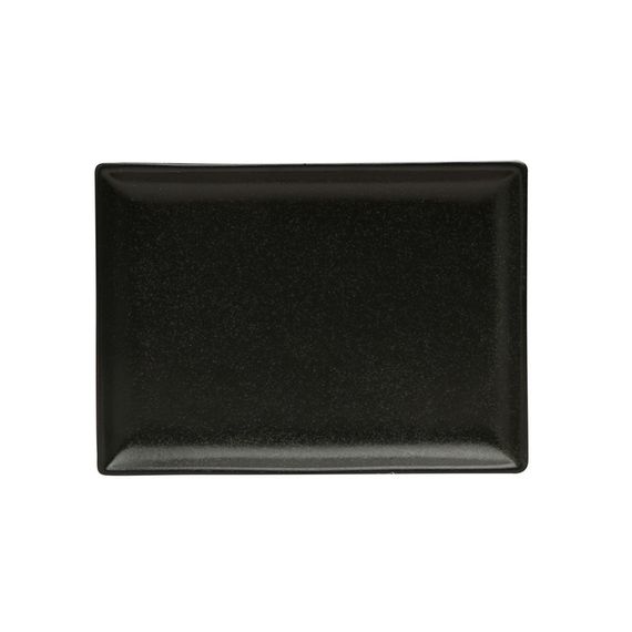Блюдо прямоугольное 18х13 см, Seasons Черный, Porland