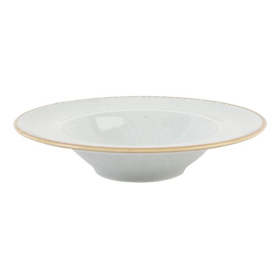 Тарелка глубокая 26 см с полями, Seasons Серый, Porland