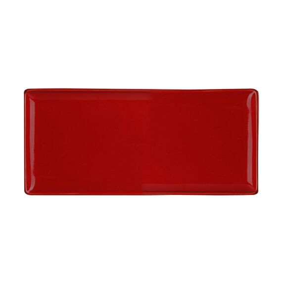 Блюдо прямоугольное 35х16 см, Seasons Красный, Porland, изображение 2