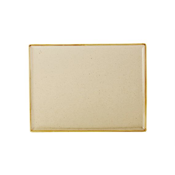 Блюдо прямоугольное 21х27см, Seasons Желтый, Porland, изображение 2