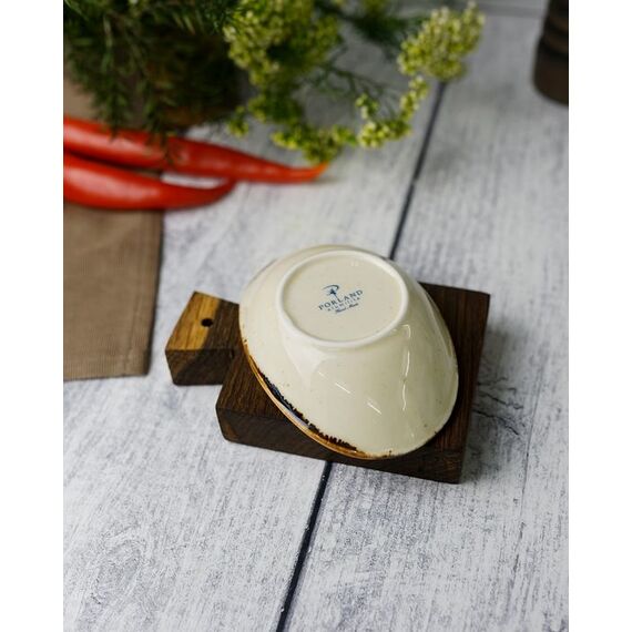 Соусник овальный 7х11 см, Seasons Желтый, Porland, изображение 8