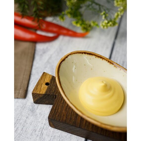 Соусник овальный 7х11 см, Seasons Желтый, Porland, изображение 7