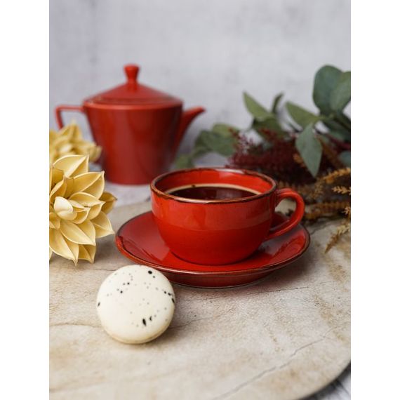 Чашка 250 мл, Seasons Красный, Porland, изображение 4