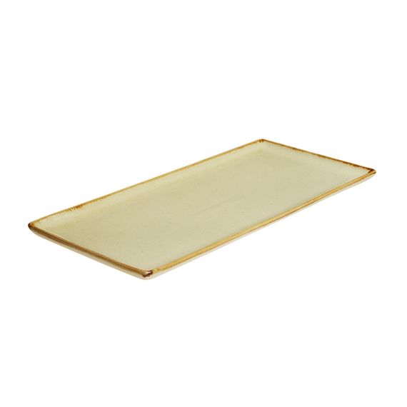 Блюдо прямоугольное 35х16 см, Seasons Желтый, Porland, изображение 4