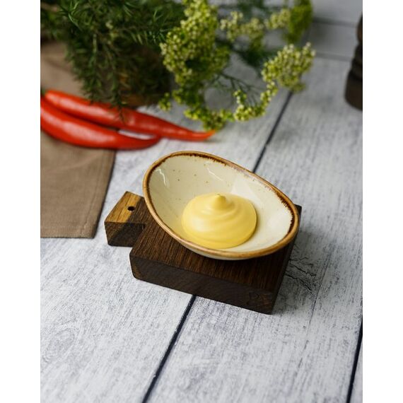 Соусник овальный 7х11 см, Seasons Желтый, Porland, изображение 4