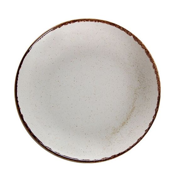 Салатник полуглубокий d 17 см h 4 см 415 мл, Seasons Бежевый, Porland, изображение 4