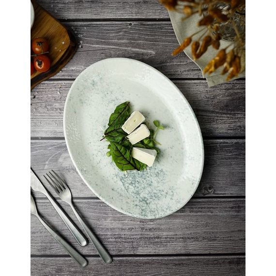 Тарелка овальная 31см, цвет дымчатый, SMOKY, Porland