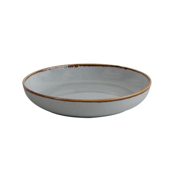 Салатник полуглубокий d 22 см h 4 см 835 мл, Seasons Серый, Porland, изображение 2