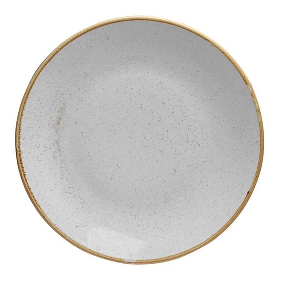 Тарелка 30 см безбортовая, Seasons Серый, Porland, изображение 2