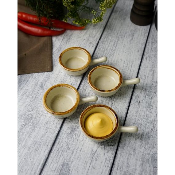 Соусник-сковорода d 6 см, Seasons Желтый, Porland, изображение 10