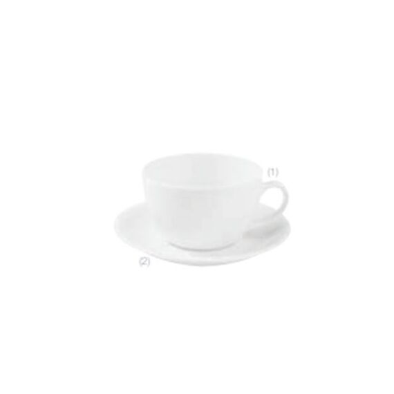 Чашка чайная 440мл, цвет белый, SOLEY, Porland