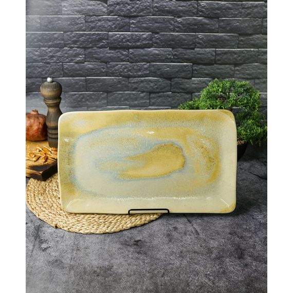 Блюдо прямоугольное 37,5x21,5 см h 2 см, STONEWARE, Porland, изображение 2