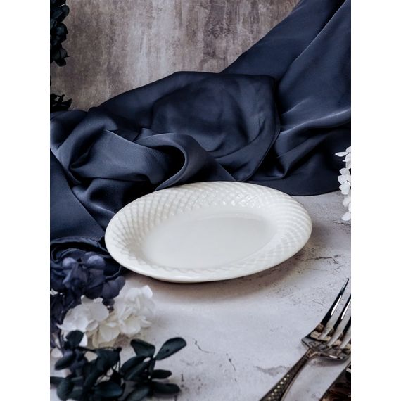 Блюдо овальное 16 см, цвет белый, ALUMILITE AQUA, Porland, изображение 2