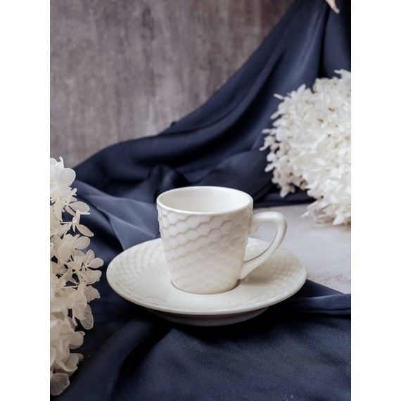 Кофейная пара 64 мл, цвет белый, ALUMILITE AQUA, Porland, изображение 3