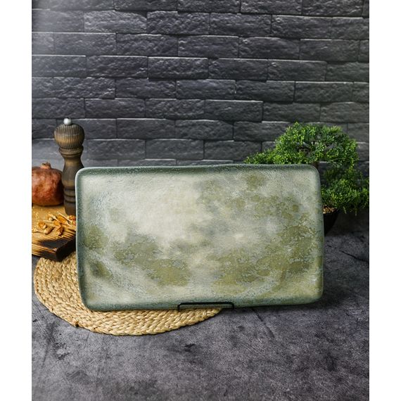 Блюдо прямоугольное 37,5x21,5 см h 2 см, STONEWARE, Porland, изображение 2