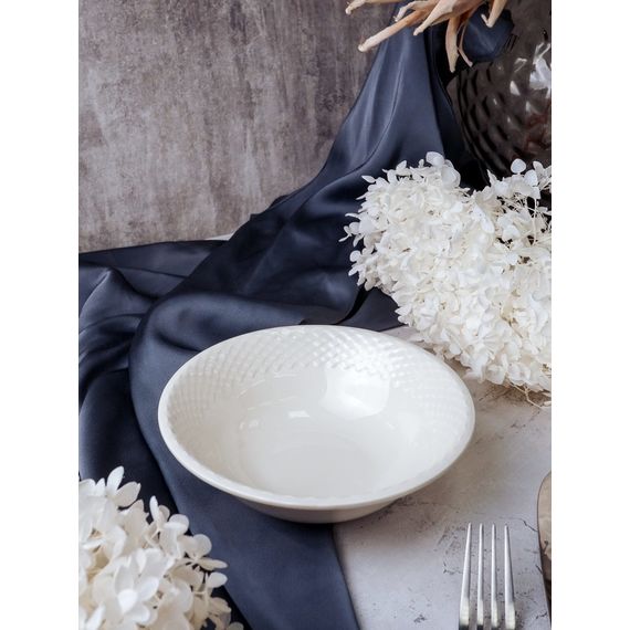 Салатник 16 см, цвет белый, ALUMILITE AQUA, Porland, изображение 3