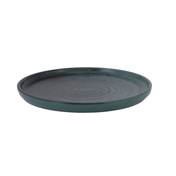 Тарелка с вертикальным бортом 18 см, Lykke зеленый, Porland