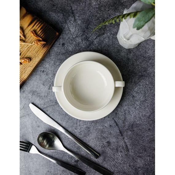 Чашка суповая с ручками 11 см, Seasons, Porland, изображение 4