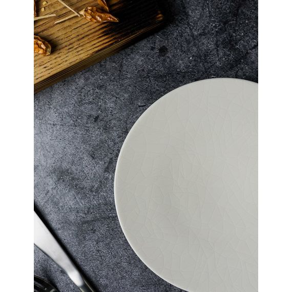 Тарелка плоская, 17 см, цвет белый, ILLUSION, Porland, изображение 4