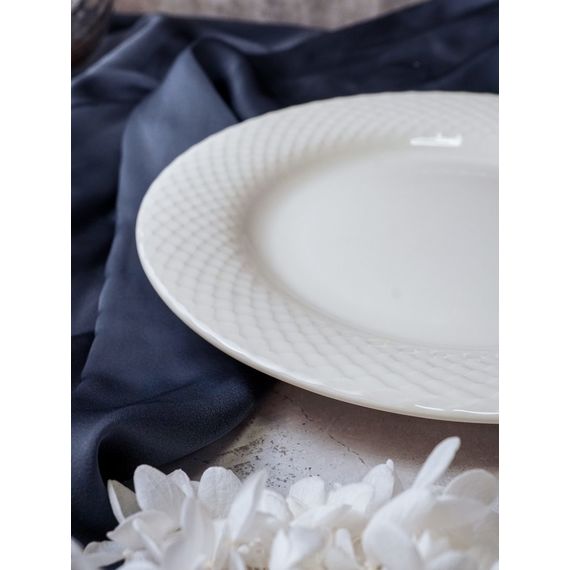 Тарелка мелкая 20 см, цвет белый, ALUMILITE AQUA, Porland, изображение 3