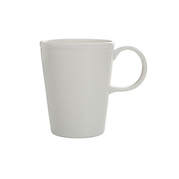 Кружка коническая 250 мл, цвет белый, LINE, Porland