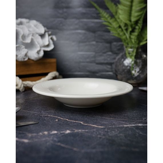 Тарелка глубокая/для пасты 22 см, цвет белый, STORM, Porland, изображение 2