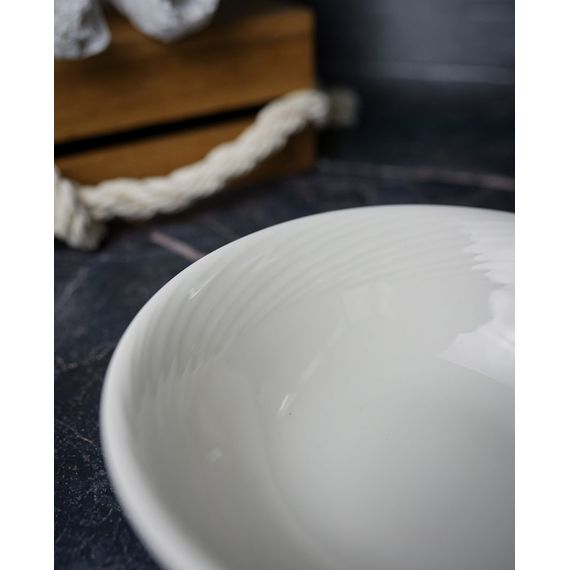 Салатник 405 мл, цвет белый, d 16 см, цвет белый, STORM, Porland, изображение 4