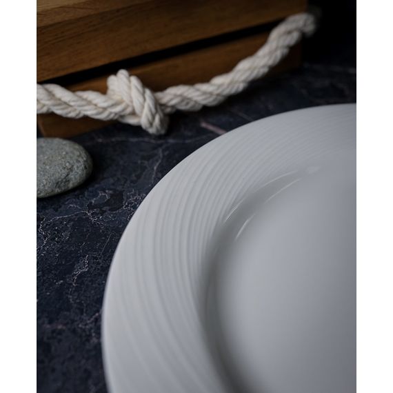 Тарелка 27 см, цвет белый, STORM, Porland, изображение 3