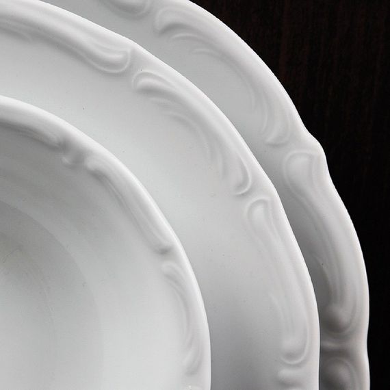 Блюдце для чайной чашки 15 см, цвет белый, MARIA, Porland, изображение 5