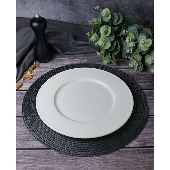 Тарелка 30 см, цвет белый, LINE, Porland