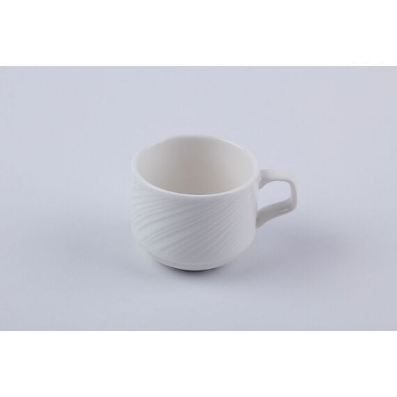 Чашка кофейная 75 мл, цвет белый, STORM, Porland, изображение 5