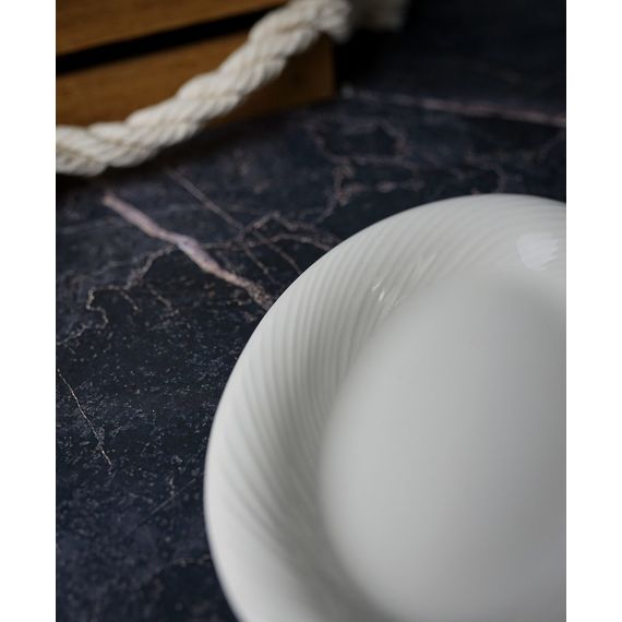 Блюдо овальное 17 см, цвет белый, STORM, Porland, изображение 3