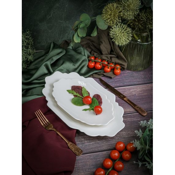 Блюдо овальное 24см, серия TIDE, Porland, изображение 6