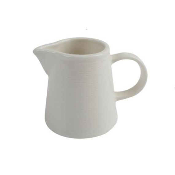 Молочник с ручкой 75 мл, цвет белый, LINE, Porland