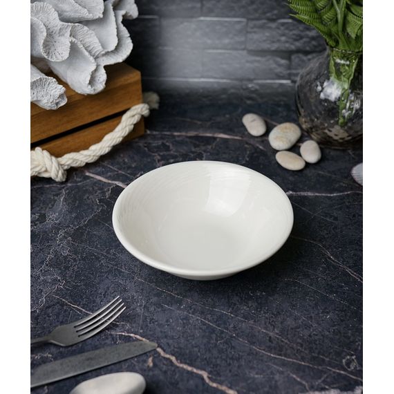 Салатник 405 мл, цвет белый, d 16 см, цвет белый, STORM, Porland, изображение 3