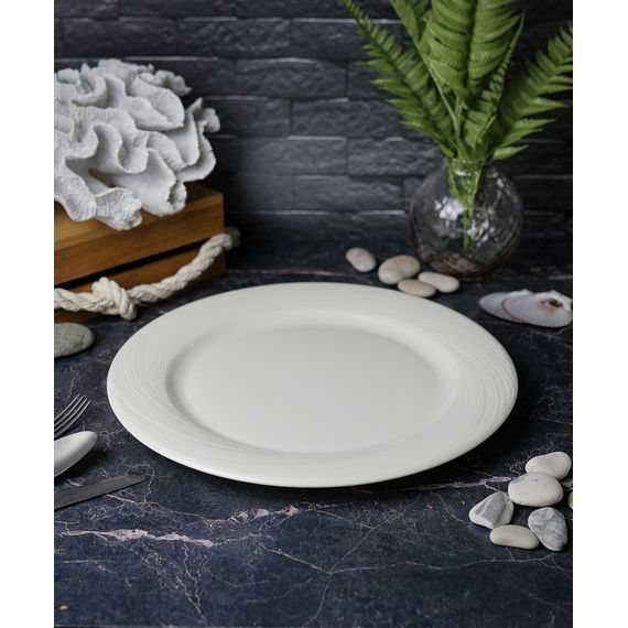 Тарелка 32 см, цвет белый, STORM, Porland, изображение 2