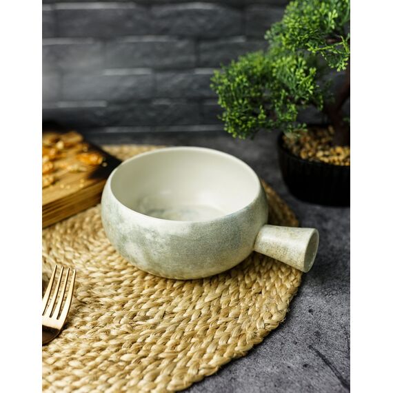 Салатник с ручкой 14/18 см h 6,3 см, STONEWARE, Porland