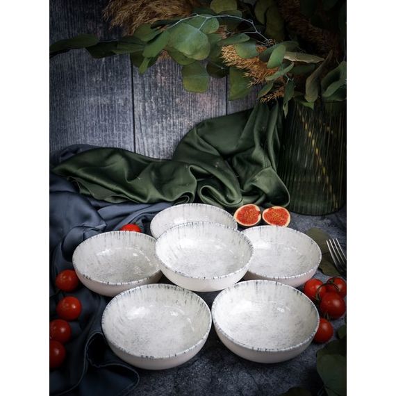 Салатник полуглубокий 13см,  цвет серый, BLIZZARD, Porland, изображение 21