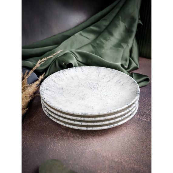 Тарелка мелкая 17 см, без борта,  цвет серый, BLIZZARD, Porland, изображение 16